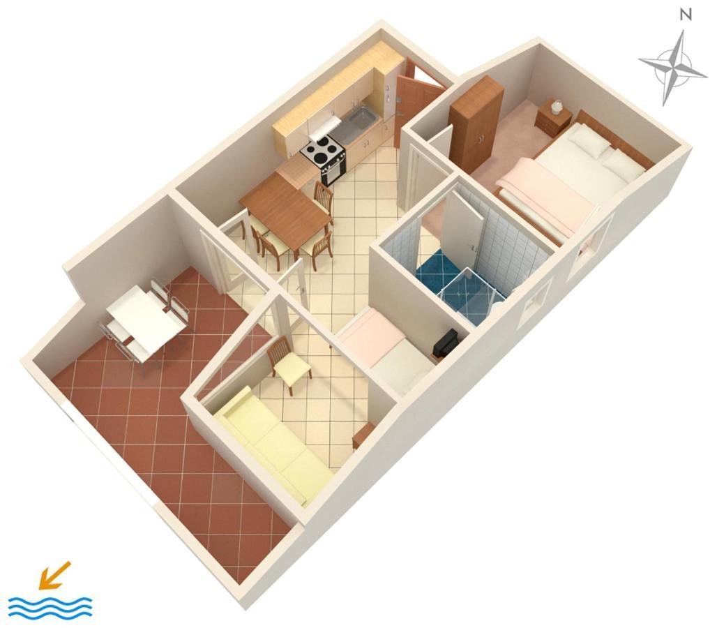 Apartments By The Sea Mandre, Pag - 4098 Exterior foto